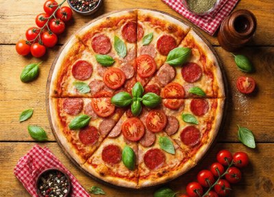 Rustic Pizza Supper