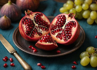Pomegranate Still Life