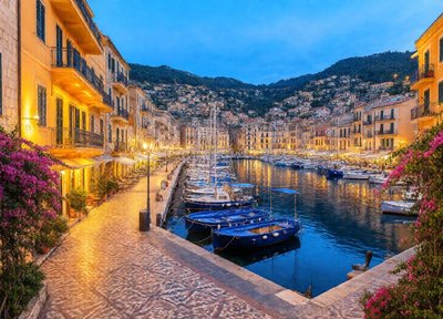 Blue Hour Promenade