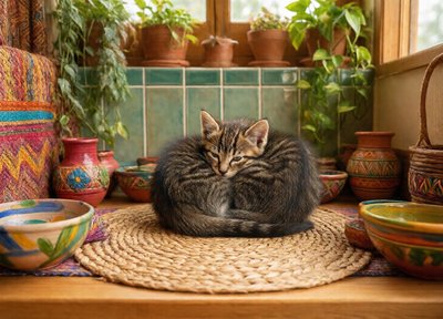 Pottery Shelf