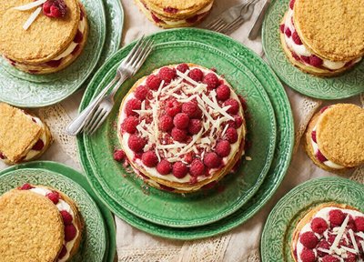 Raspberry Millefeuille
