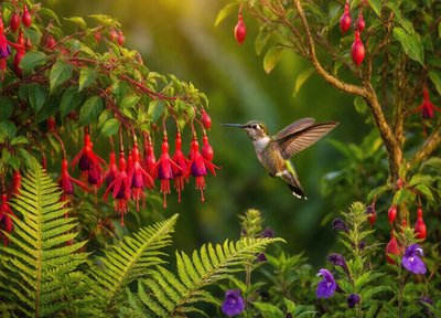 Hummingbird Fuchsia