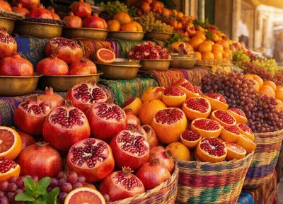 Pomegranate Jewels