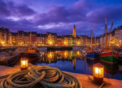 Harbor Afterglow