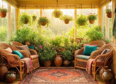 Bohemian Sunroom