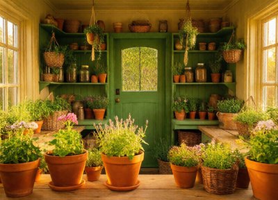 Garden Potting Room