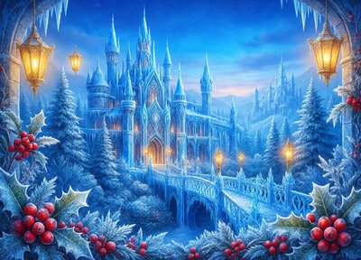 Starlit Winter Palace