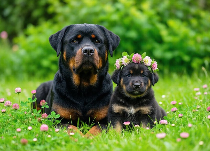 Rottweiler Family