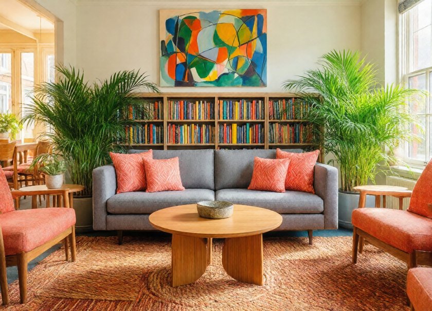 Modern Cozy Lounge