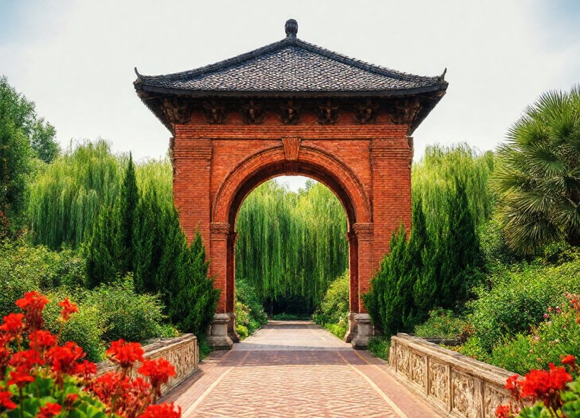 Brick Triumphal Arch