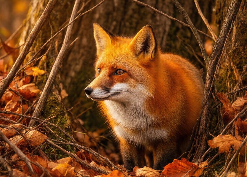 Red Fox Portrait