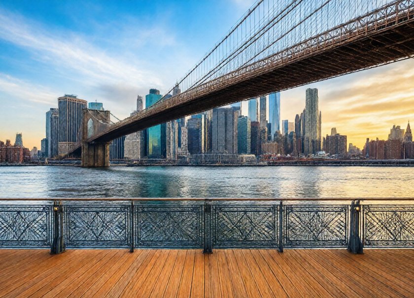 Brooklyn Bridge Evening