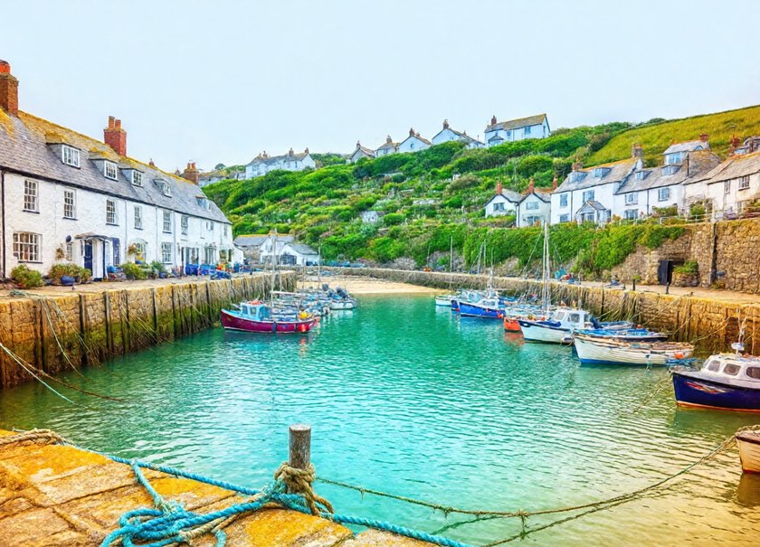 Dorset Harbor, UK