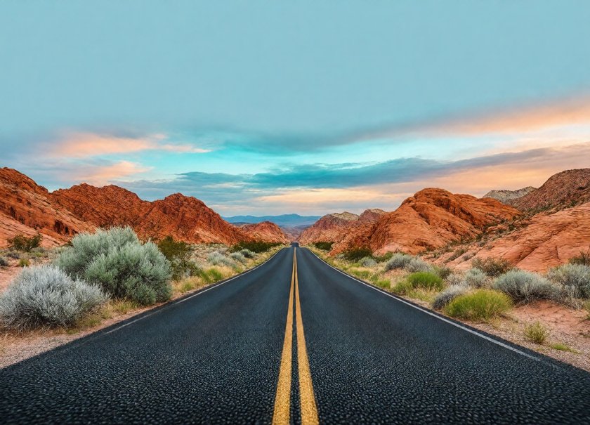 Southwest Desert Road