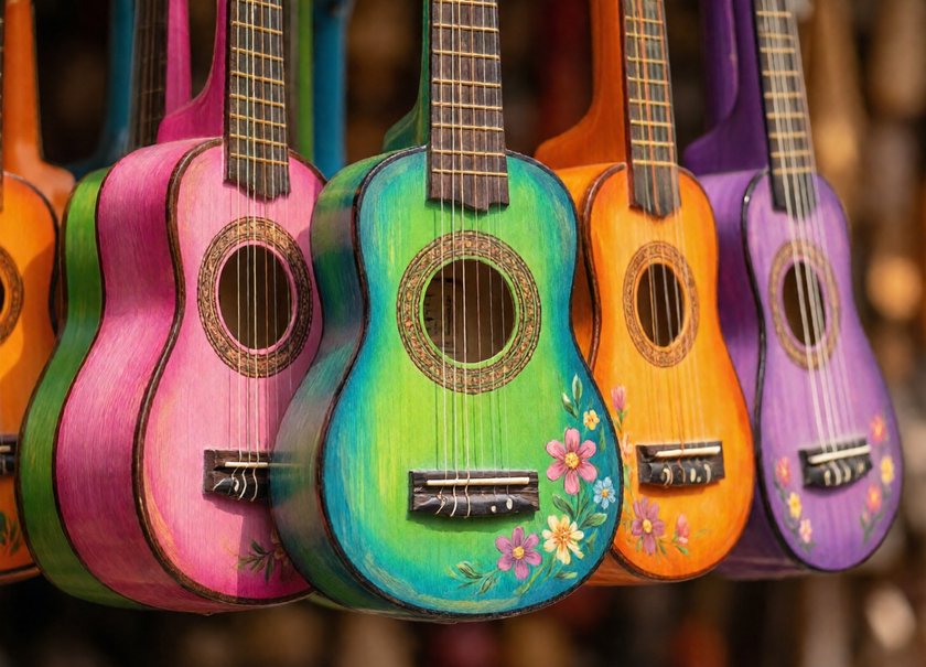 Colorful Guitars