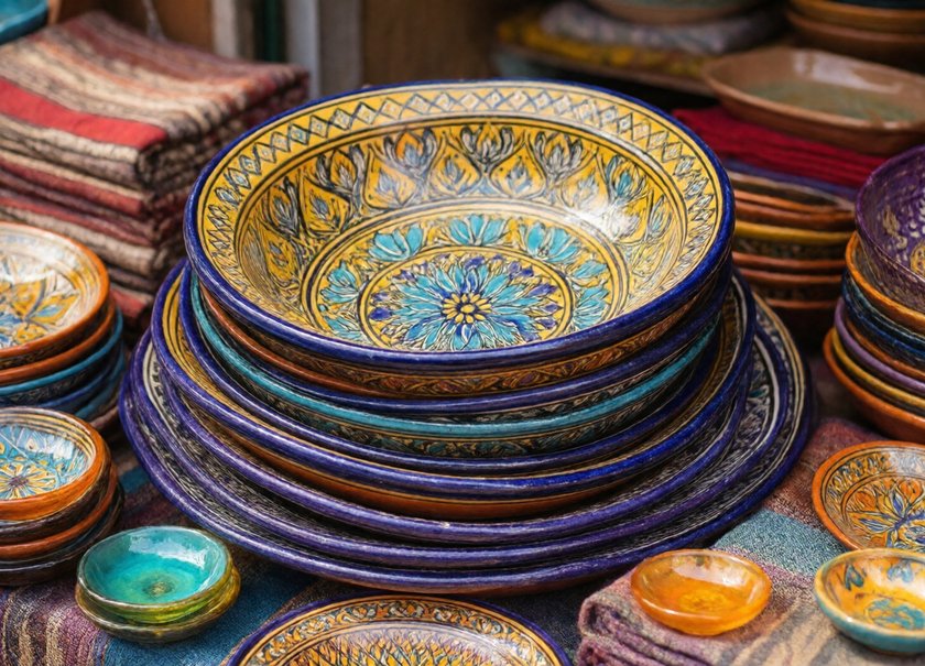 Moroccan Ceramic Colors