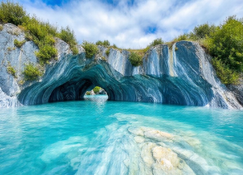Marble Caves, Chile