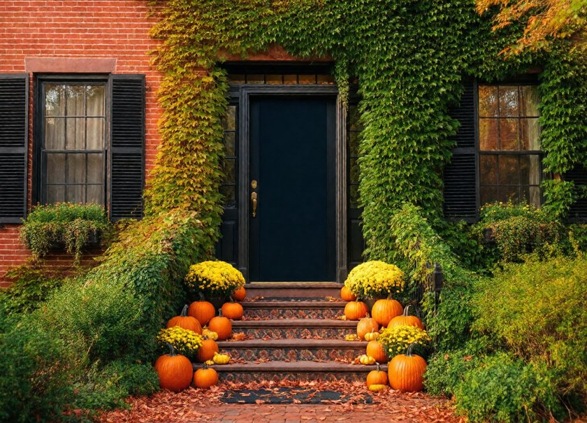 Autumn Front Door