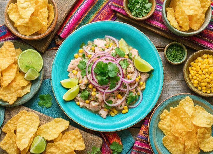 Ceviche with Lime