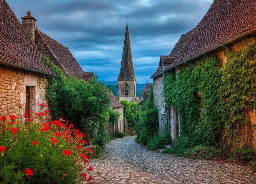 French Village Lane