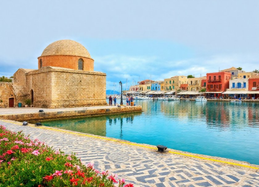 Crete Harbor, Greece