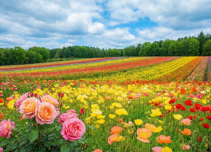 Flower Field Joy